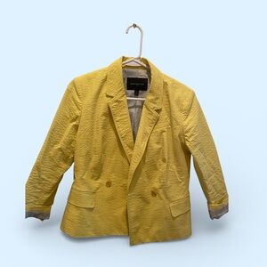 Banana Republic Sunny Yellow Blazer